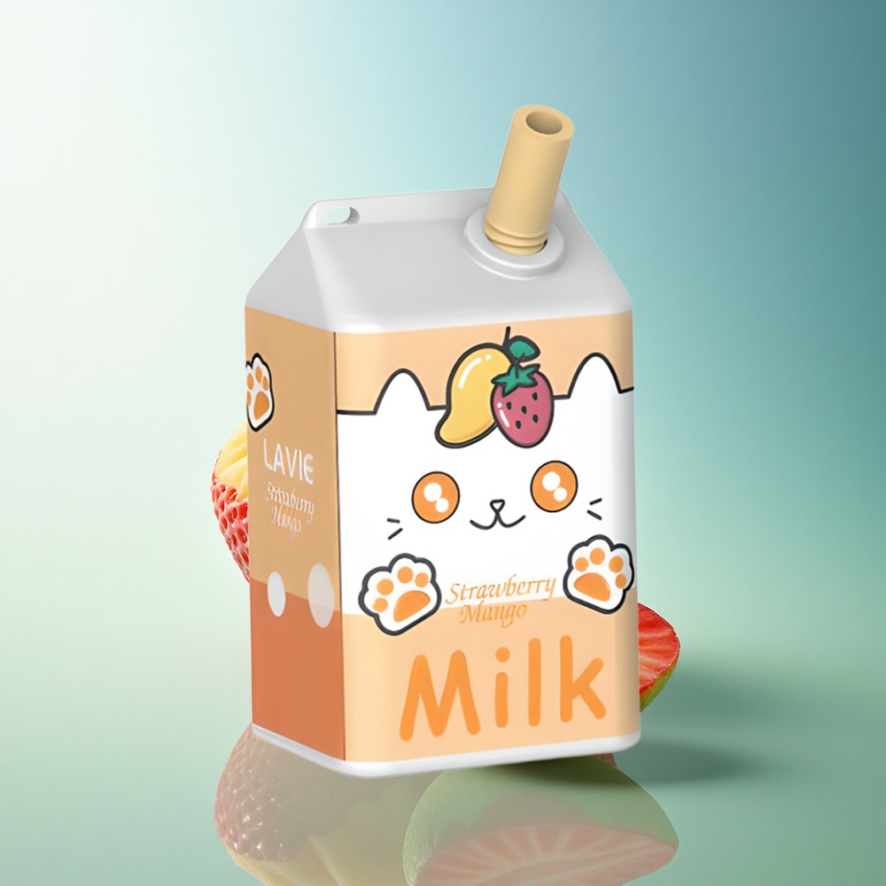 Lavie Milk 7000 Puffs Strawberry Mango 16ML 5% Nicotine