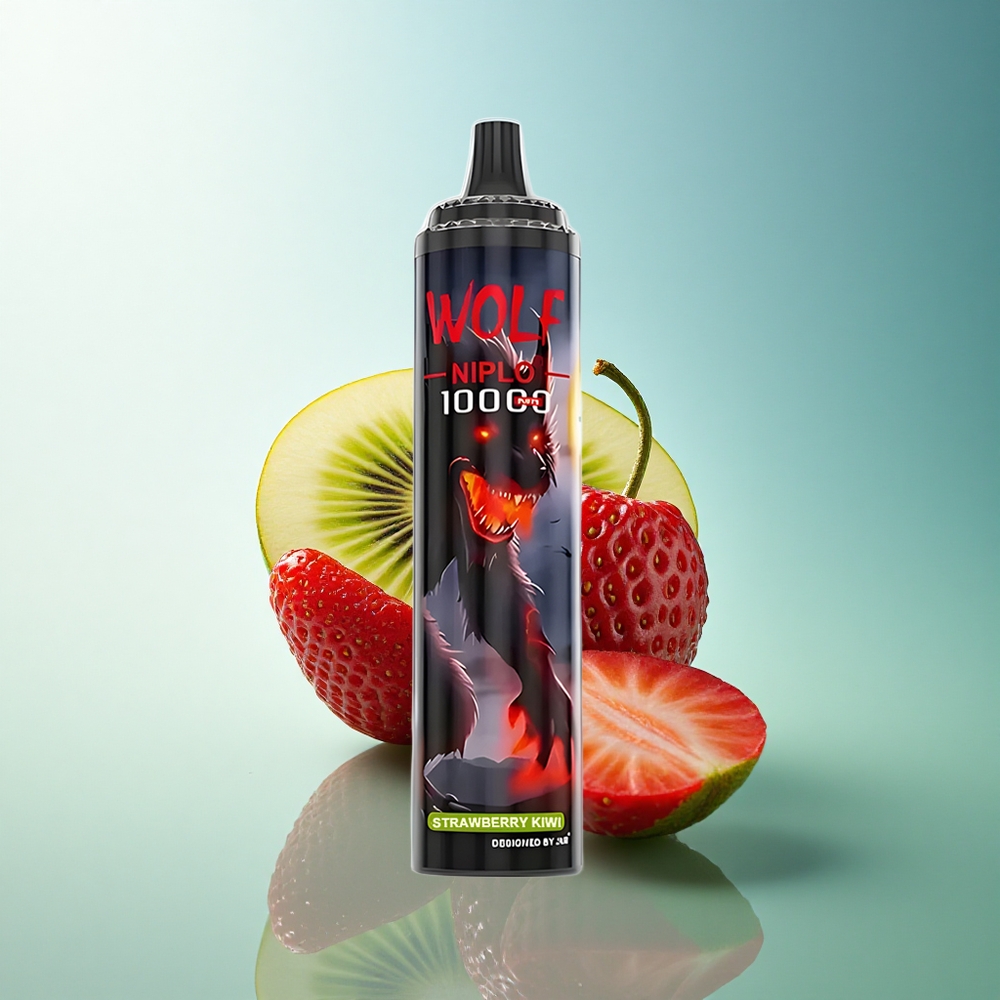 JNR Wolf Niplo 10000 Strawberry Kiwi 20ml 650mAh Type-C