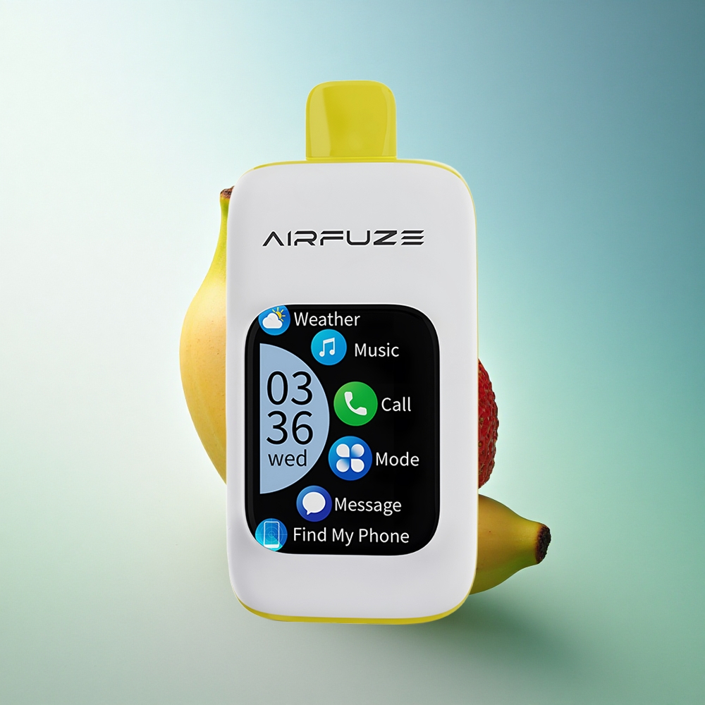 AirFuze Smart 30000 Puffs Strawberry Banana 5% Nicotine 900mAh