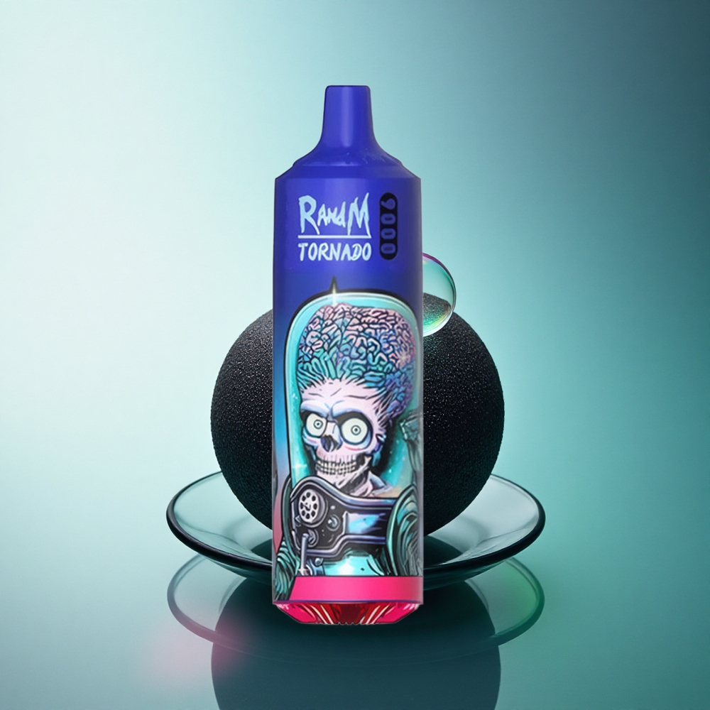 RandM Fumot Tornado 9000 Puffs Black Ice Mesh 850mAh 18mL