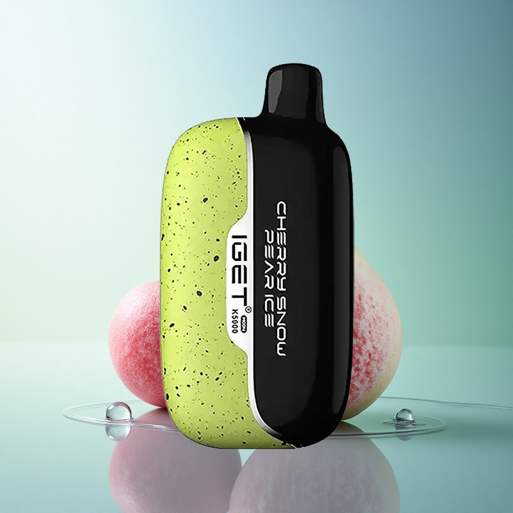 IGET Moon K5000 Puffs Cherry Snow Pear Ice PC Mesh Coil 1.35 Ohm