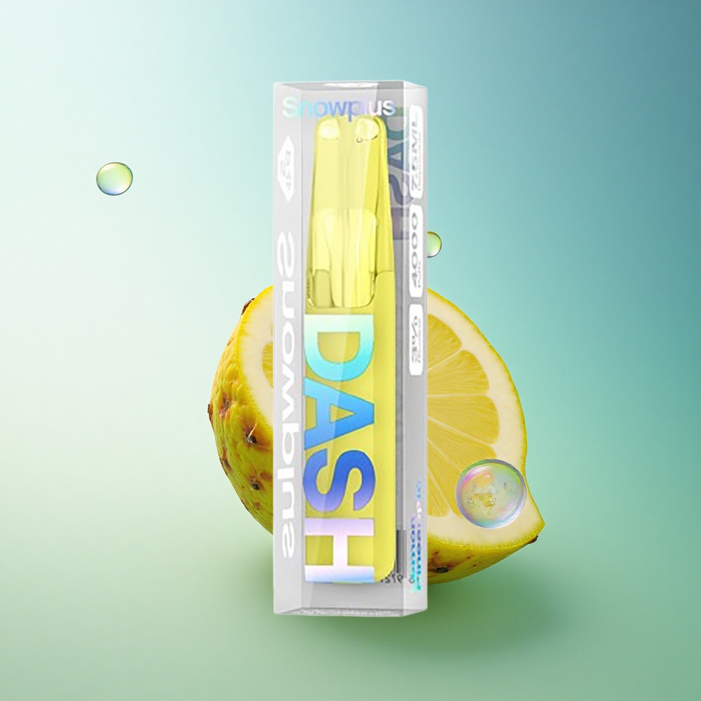 Snowplus Dash 4000 Puffs Lemon Pineapple Ceramic 530mAh 5% Nicotine