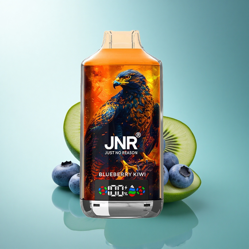 JNR Falcon X 18000 Blueberry Kiwi Dual Mesh 750mAh 5% Nicotine