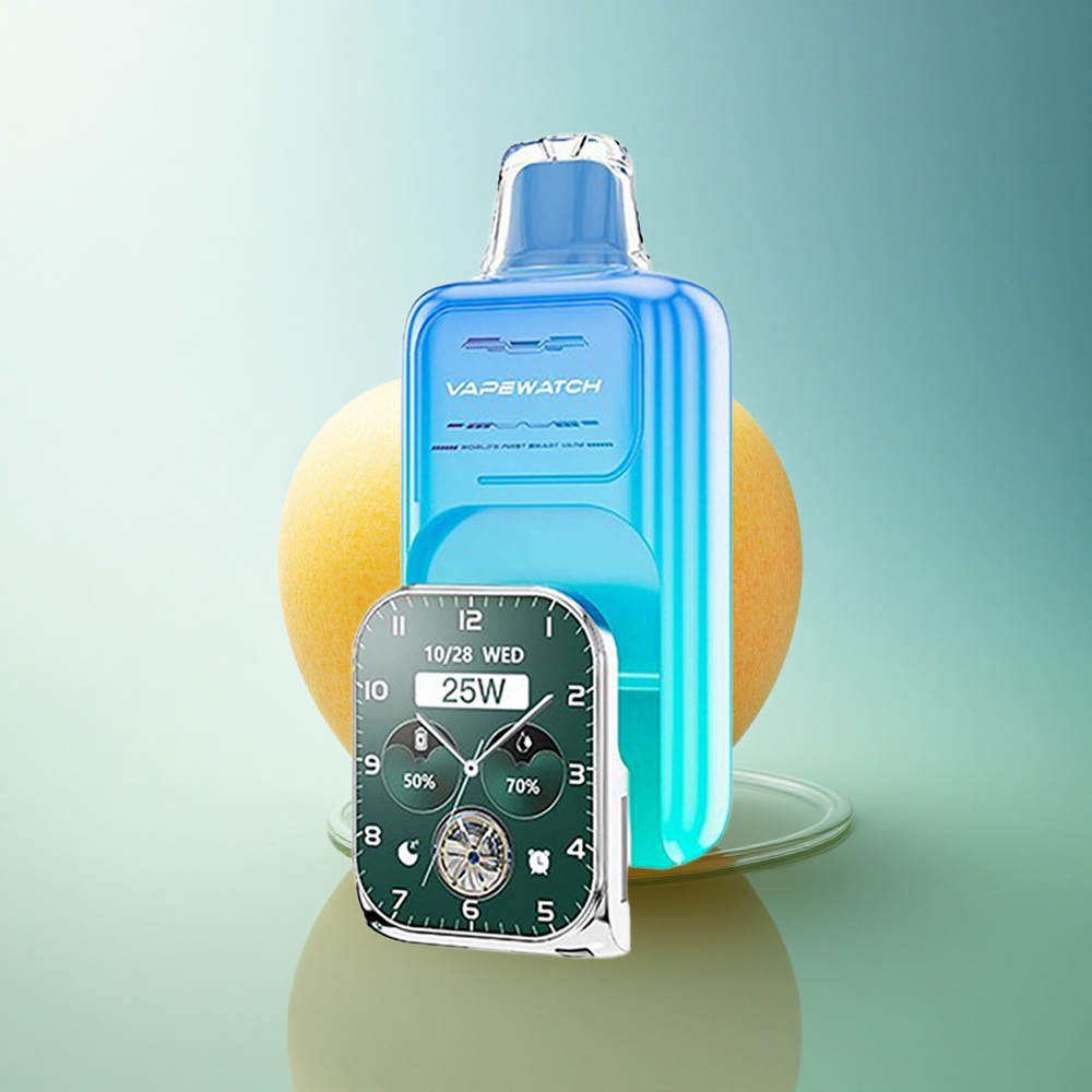 JNR VapeWatch 30000 Sour Apple Ice Dual Mesh 1000mAh 5% Nicotine