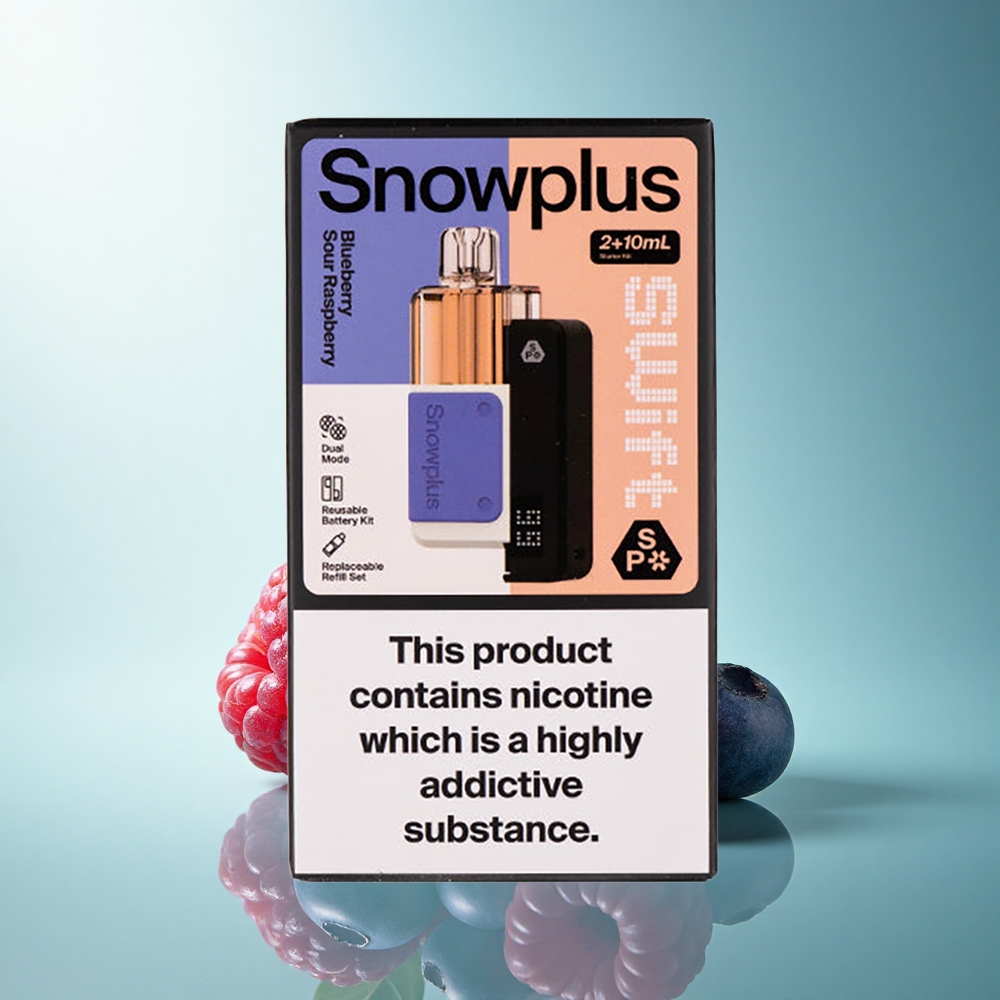 Snowplus Swift 5000 Puffs Blueberry Sour Raspberry Dual Mesh 1000 mAh