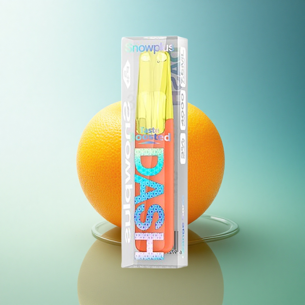 Snowplus Dash 4000 Puffs Orange Soda Ceramic 530mAh 5% Nicotine