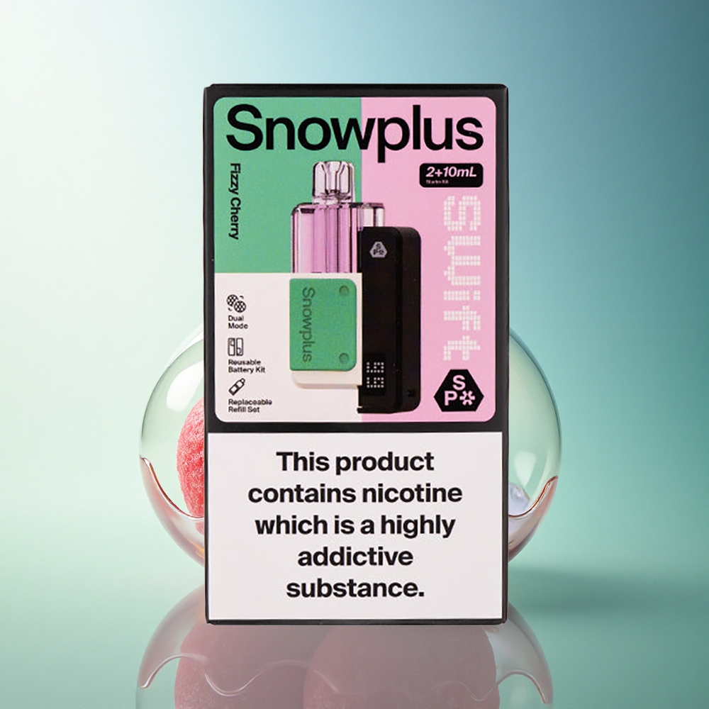 Snowplus Swift 5000 Puffs Fizzy Cherry Dual Mesh 1000mAh