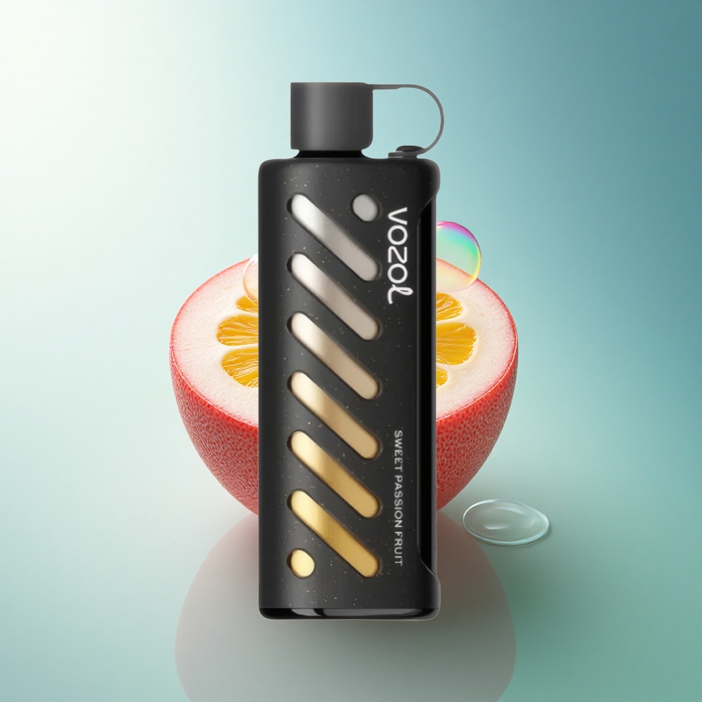 VOZOL Gear Shisha 25000 Puffs Sweet Passion Fruit Dual Mesh 5mg Nicotine