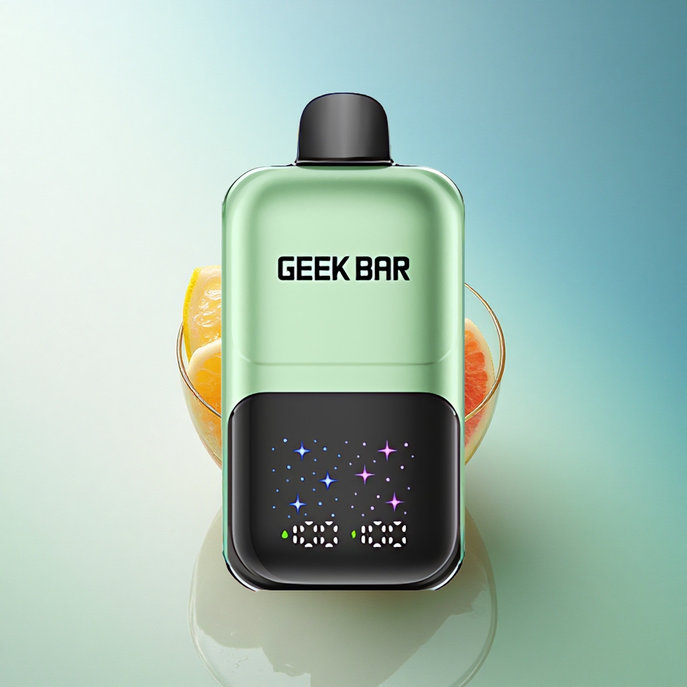 GEEK BAR 2GO 20ml 50000 Puffs Sour Candy & Sour Fruits Dual Tank 20mL Rechargeable 5% Nicotine