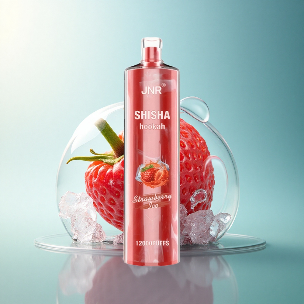JNR Shisha Hookah 12000 Strawberry Ice 24ml 750mAh