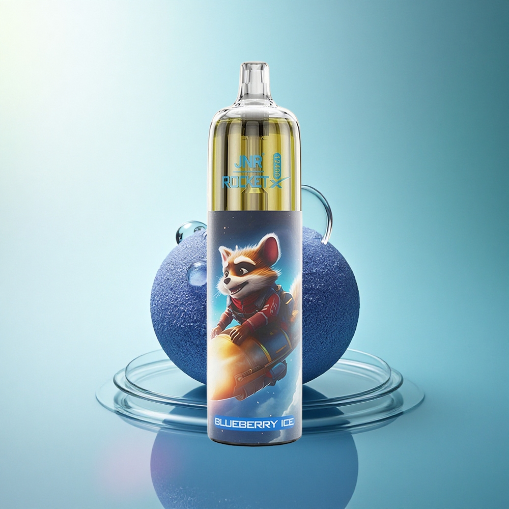 JNR Rocket-X 12400 Blueberry Ice Adjustable Airflow 850mAh