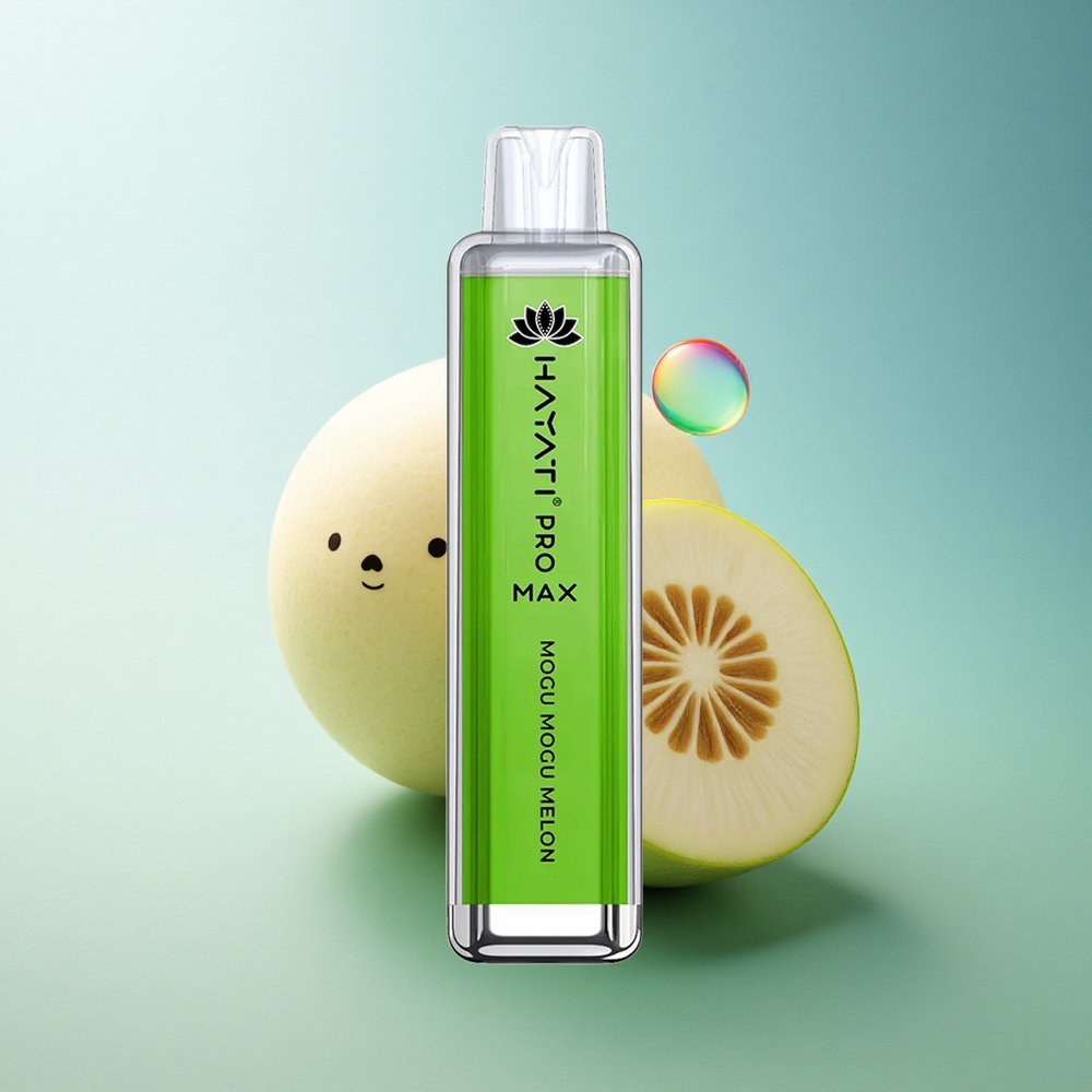 Hayati Pro Max 4000 Puffs Mogu Mogu Melon Dual Mesh 1400mAh Rechargeable