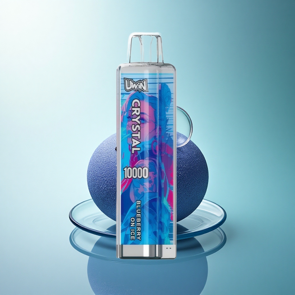Uwin Crystal 10000 Puffs Blueberry On Ice RGB 5% Nicotine 650mAh