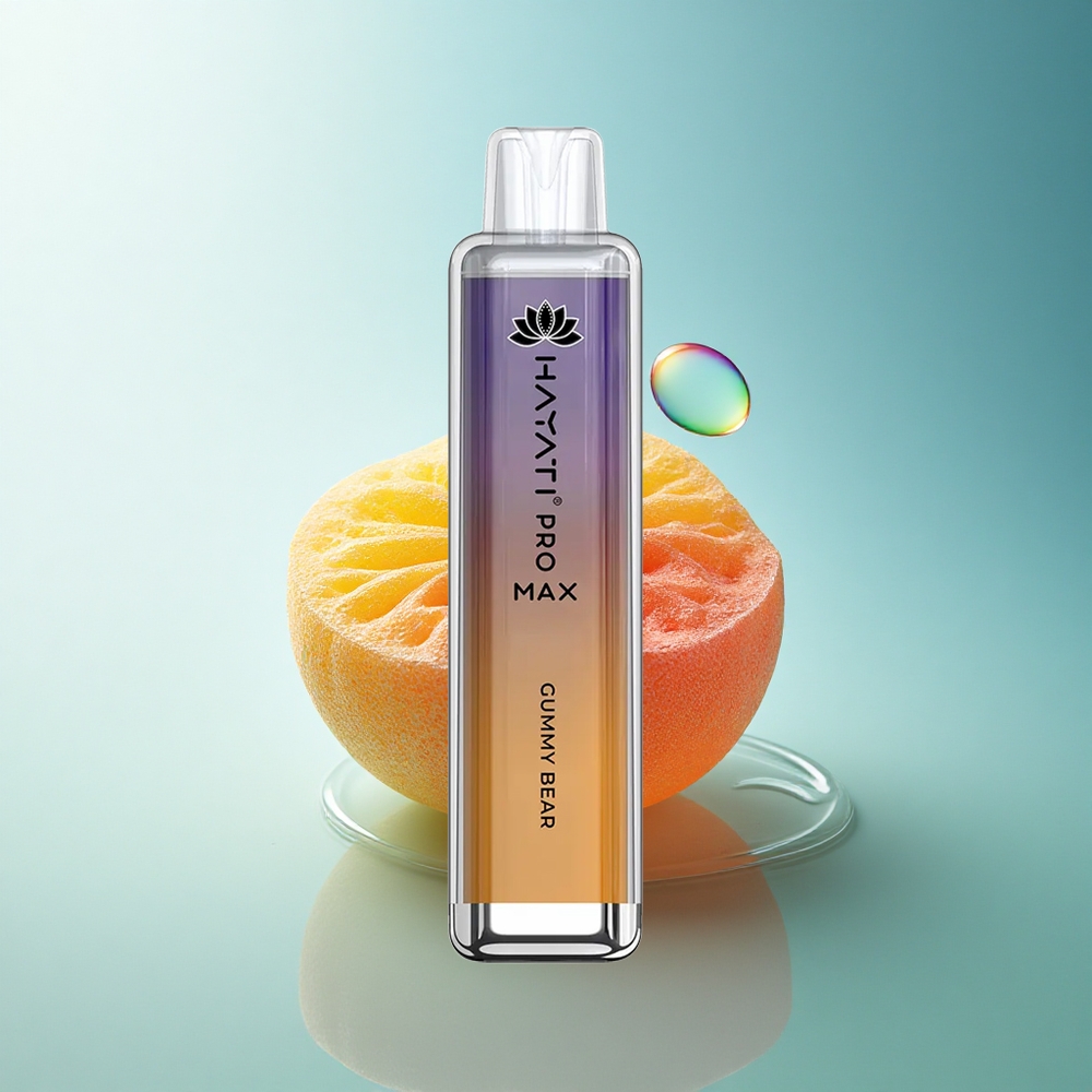 Hayati Pro Max 4000 Puffs Gummy Bear Dual Coil 1400mAh Disposable Vape