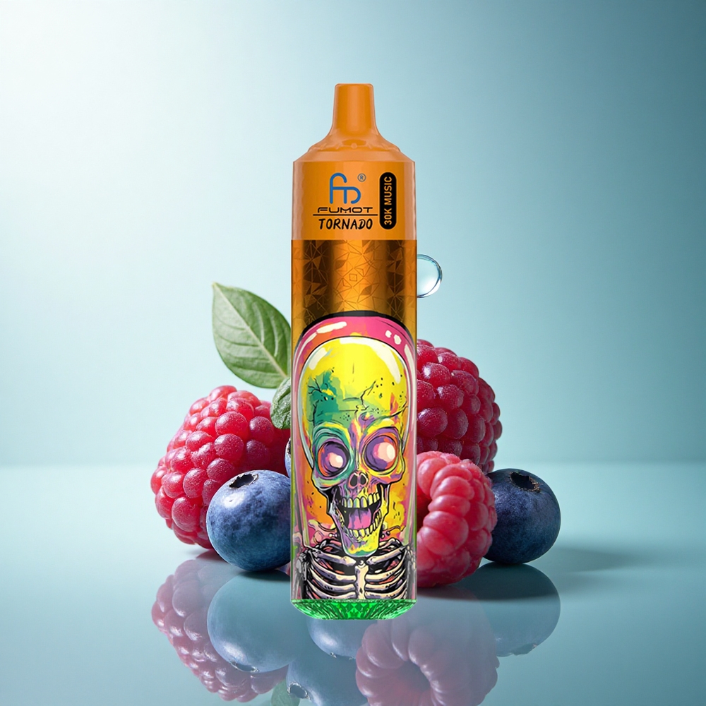 Fumot Randm Tornado 30000 Puffs Blueberry Raspberry 600mAh 30mL 5% Nicotine
