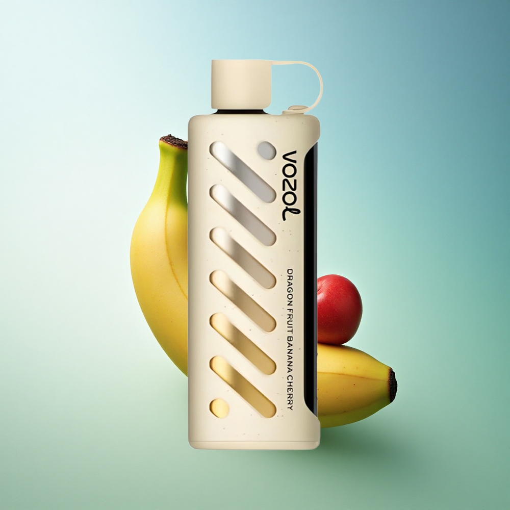 VOZOL Gear Shisha 25000 Puffs Dragon Fruit Banana Cherry Dual Mesh 1000mAh