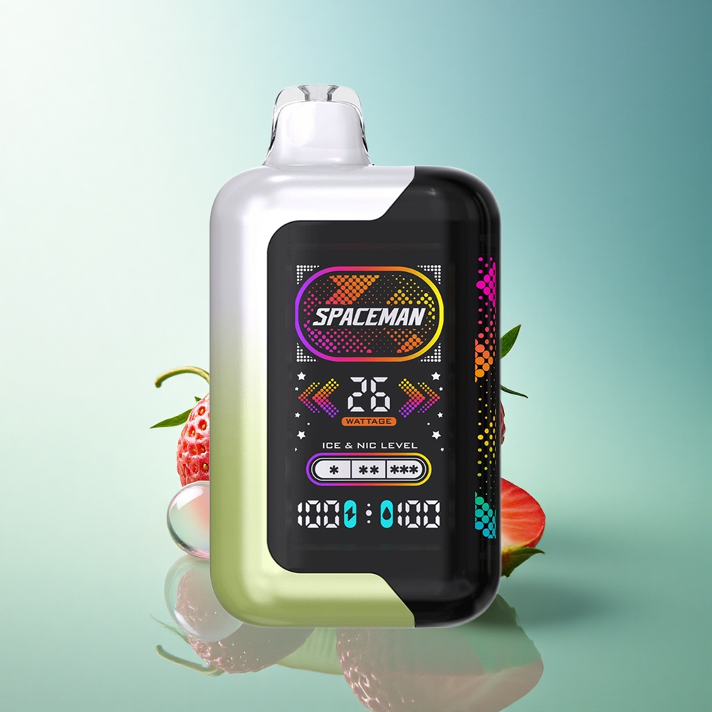 SMOK SPACEMAN SP40000 Puffs Strawberry Kiwi 1000mAh 20ml 50mg Nicotine