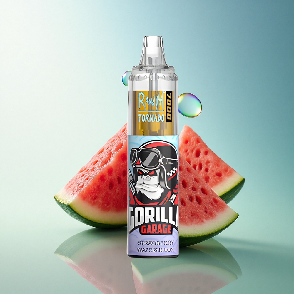 RandM Fumot Tornado 7000 Puffs Strawberry Watermelon Mesh Coil 850mAh