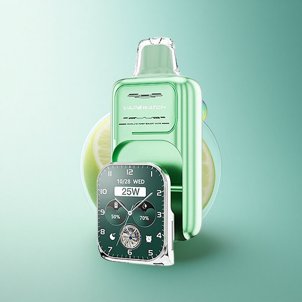 JNR VapeWatch 30000 Miami Mint Dual Mesh 19mL 5% Nicotine 1000mAh