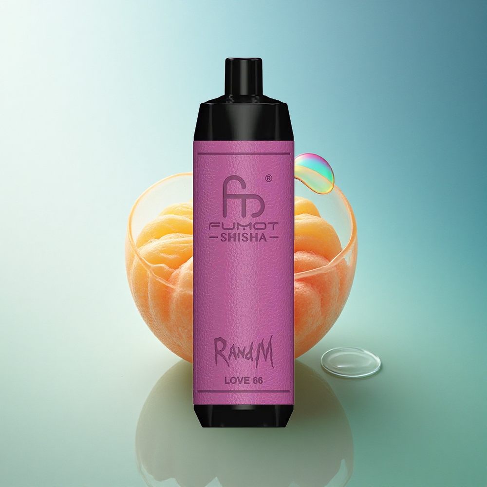 RandM Fumot Shisha 10000 Puffs Love 66 LED Mesh 0.6ohm 18ml