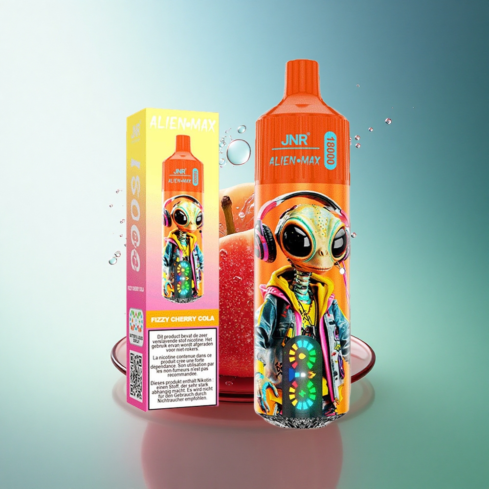 JNR Alien Max 18000 Fizzy Cherry Cola Dual Mesh 850mAh Nicotine 5%