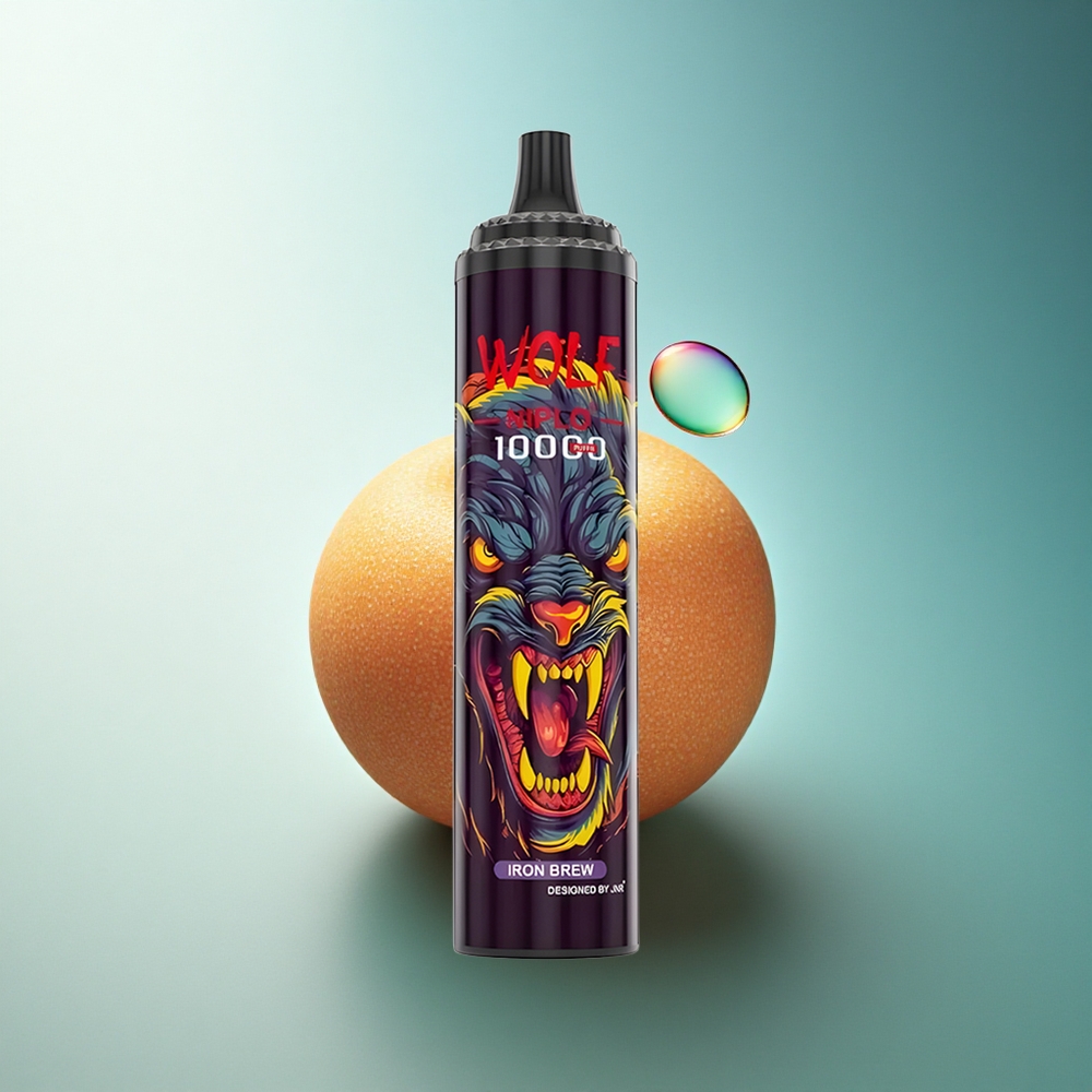 JNR Wolf Niplo 10000 Iron Brew Mesh 1.0 Ohm 20ml Nicotine 5%