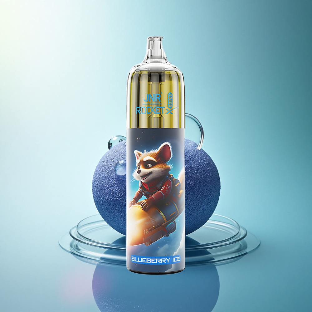 JNR Rocket-X 12400 Blueberry Ice Adjustable Airflow 850mAh