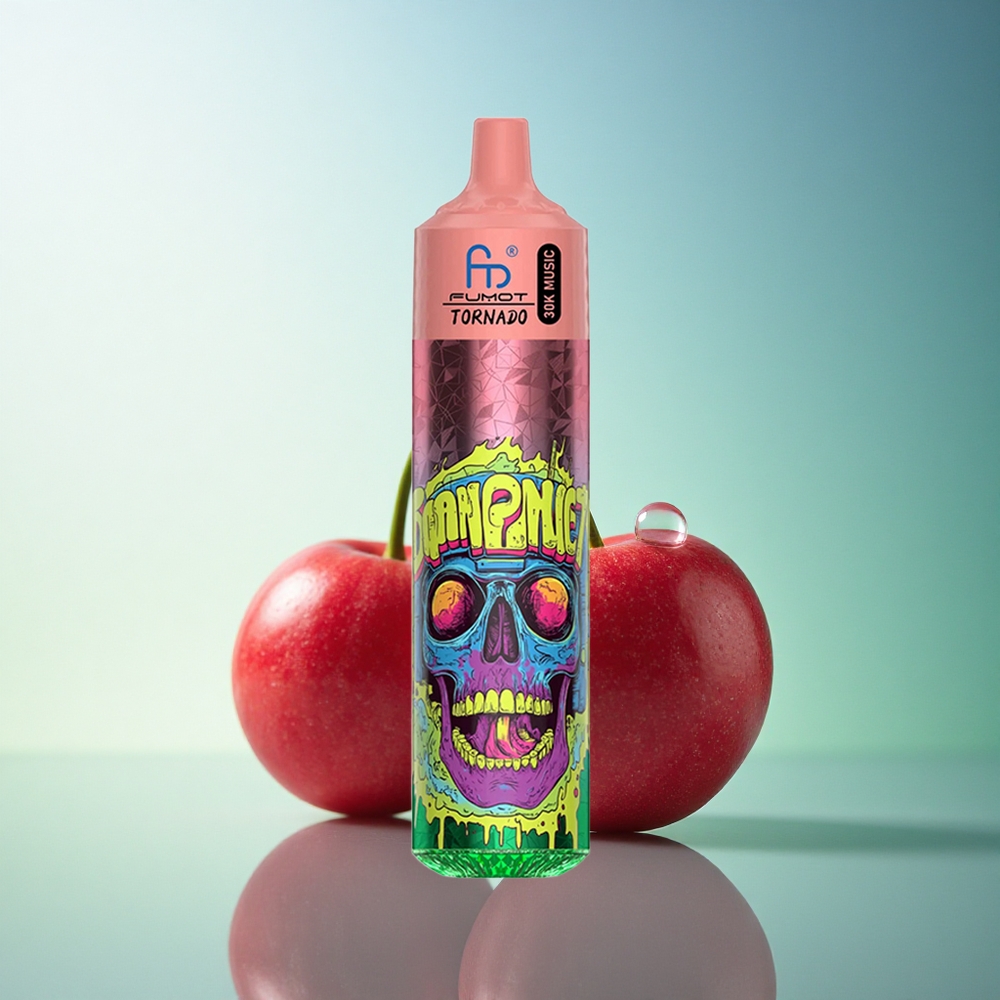 Fumot Randm Tornado 30000 Puffs Triple Cherry 30mL 600mAh 5% Nicotine