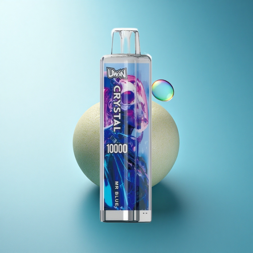 Uwin Crystal 10000 Puffs Mr Blue Crystal RGB 18ml 650mAh
