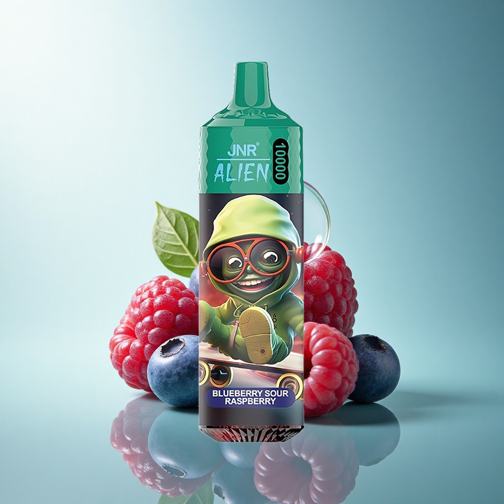 JNR Alien 10000 Blueberry Sour Raspberry 850mAh 20ml RGB