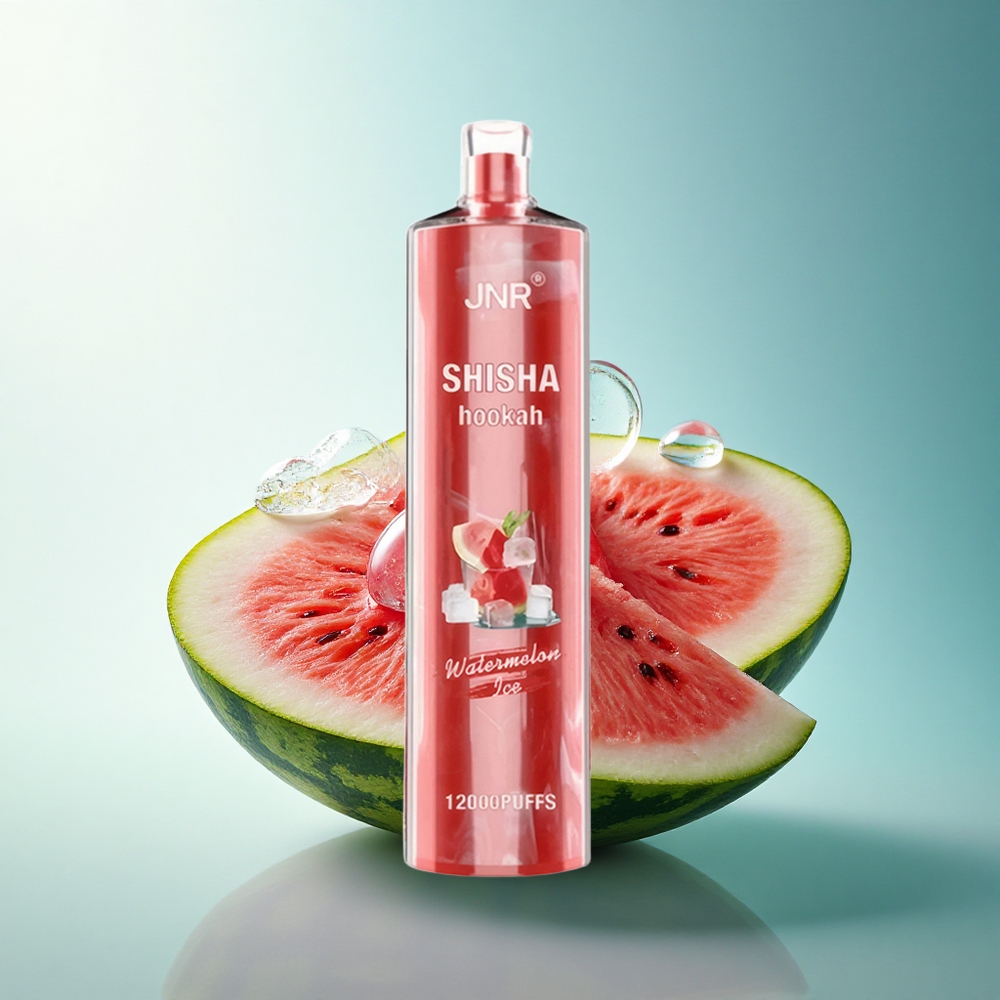 JNR Shisha Hookah 12000 Watermelon Ice 750mAh 24ml 0% Nicotine
