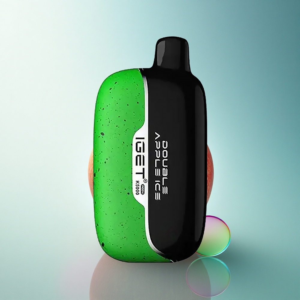 IGET Moon K5000 Puffs Double Apple Ice Mesh Coil 1.35 Ohm