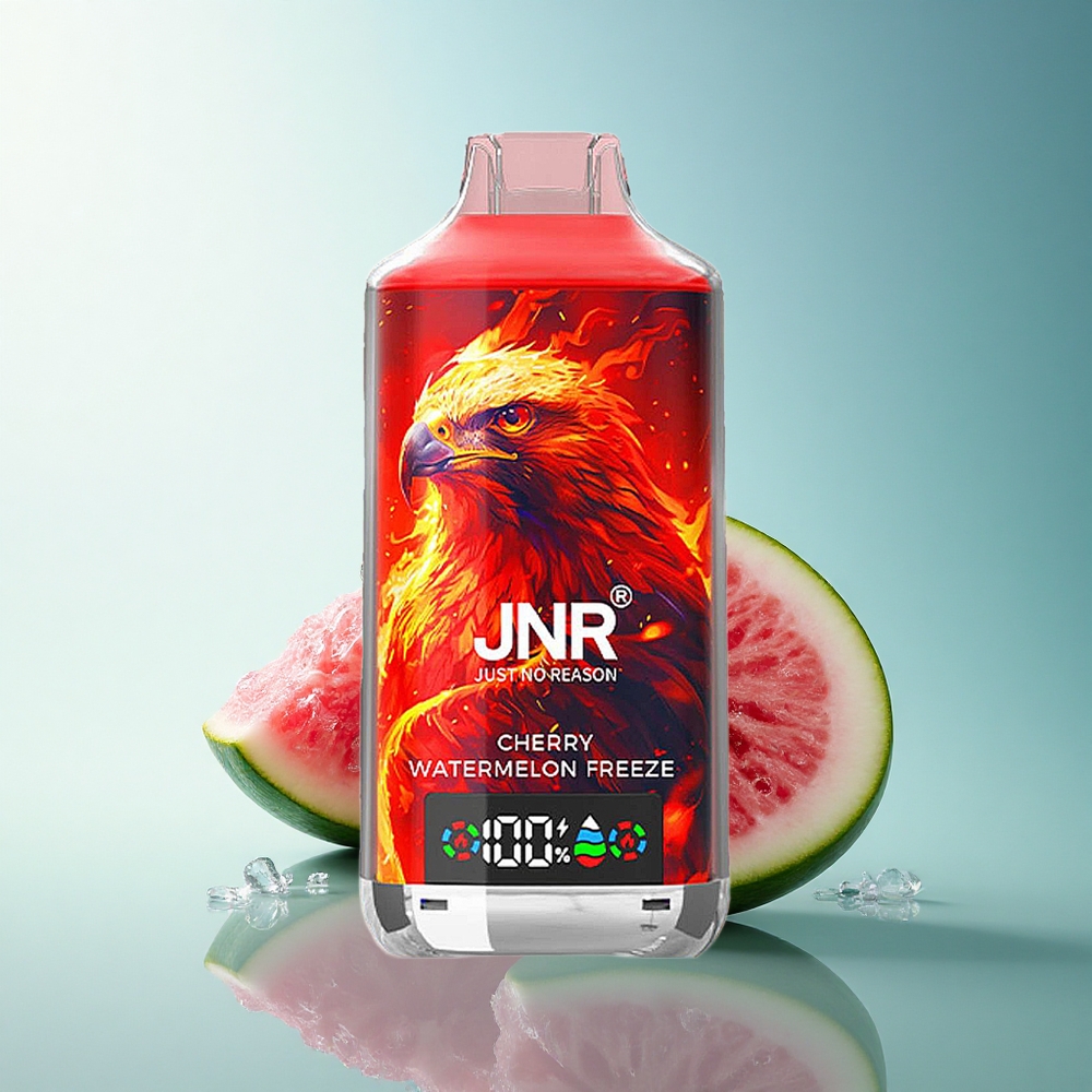 JNR Falcon X 18000 Cherry Watermelon Freeze 750mAh Dual Mesh Coil