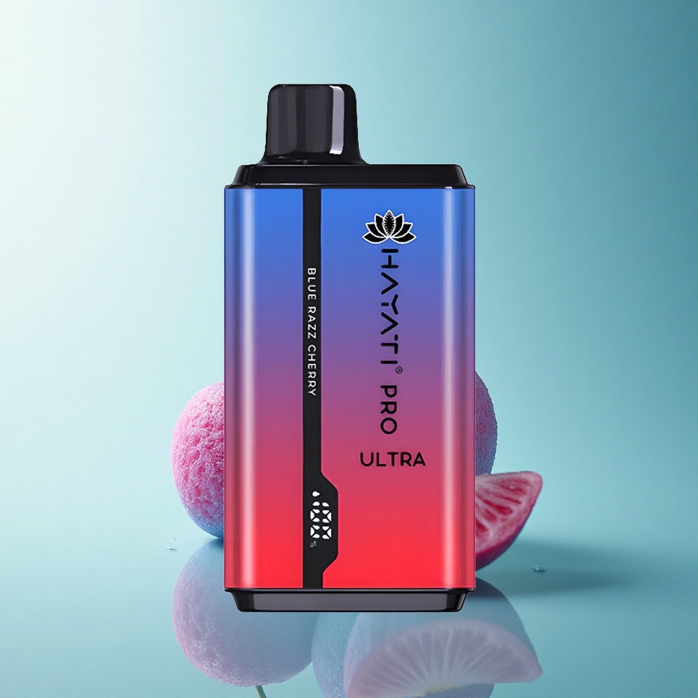 Hayati Pro Ultra 15000 Puffs Blue Razz Cherry 850mAh 24ml 2% Nicotine