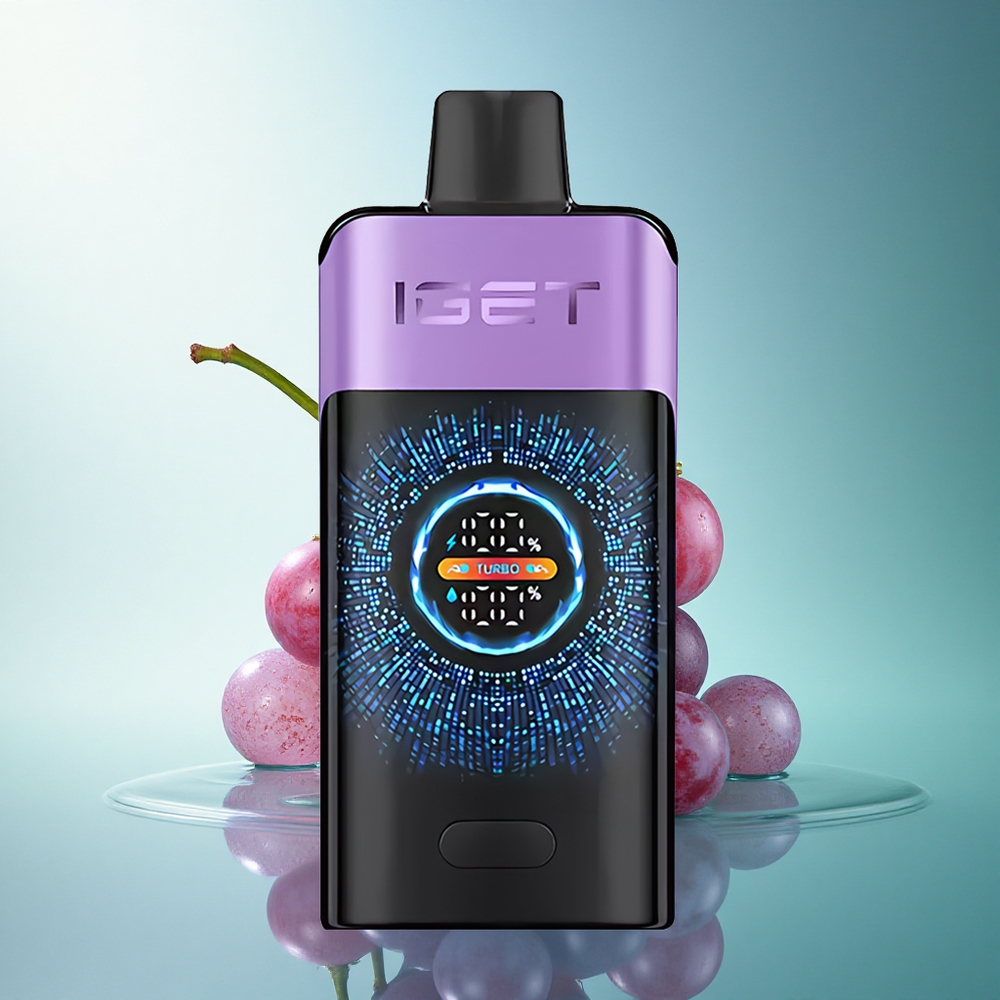 IGET ONE 12000 Puffs Grape Ice 2700mAh Dual Mesh