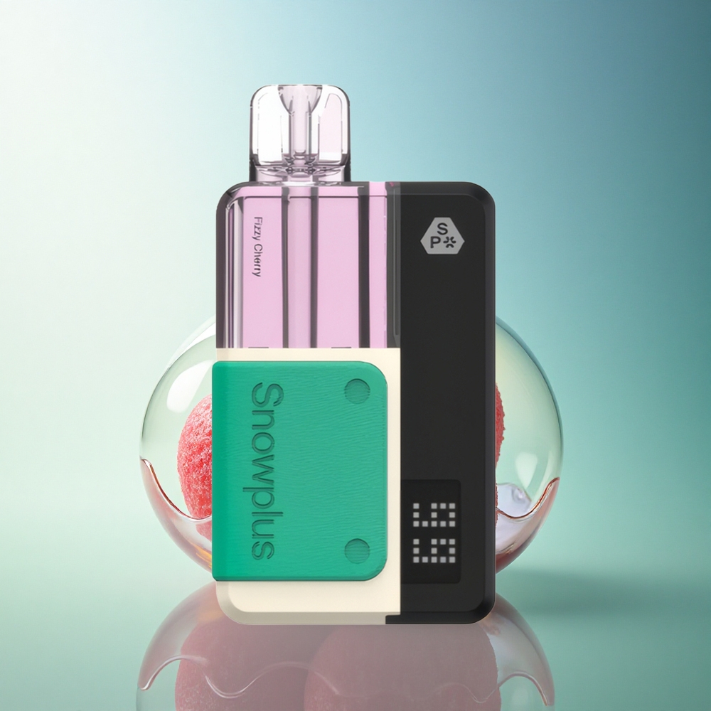 Snowplus Swift 15000 Puffs Pod Kit Fizzy Cherry Dual Mesh 1000mAh 12ml Refillable