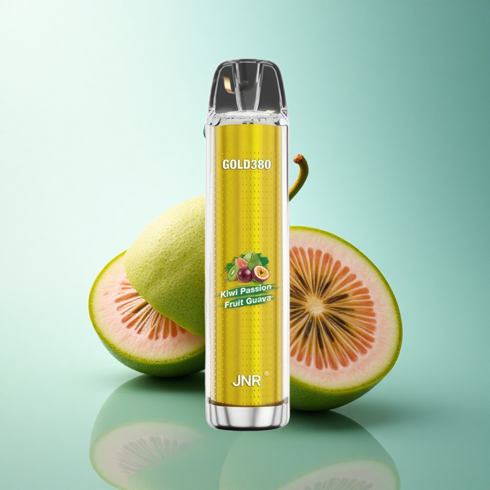 JNR Gold380 6000 Kiwi Passion Fruit Guava 1500mAh 13ml Nicotine-Free