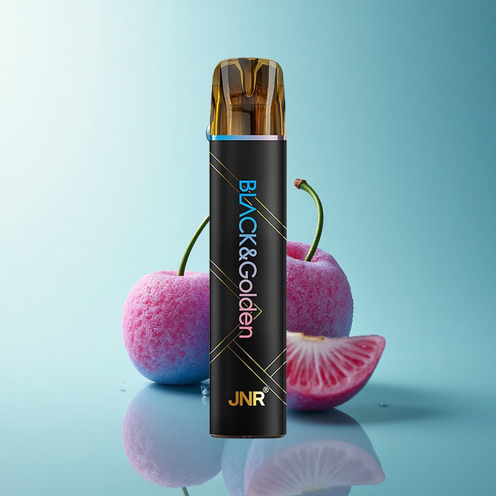 JNR Black&Golden 600+200 Blue Razz Cherry 550mAh 2ml Nicotine 2%