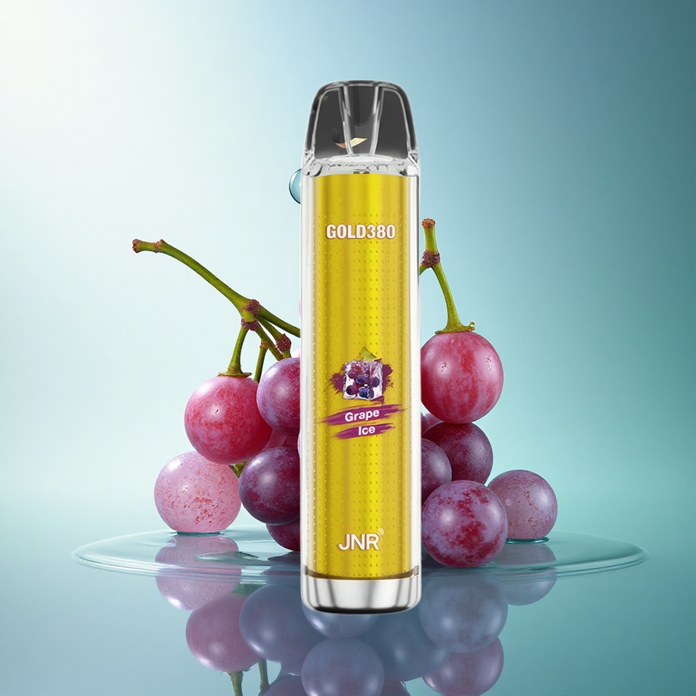 JNR Gold380 6000 Grape Ice 1500mAh 1.0ohm Mesh Nicotine 0%