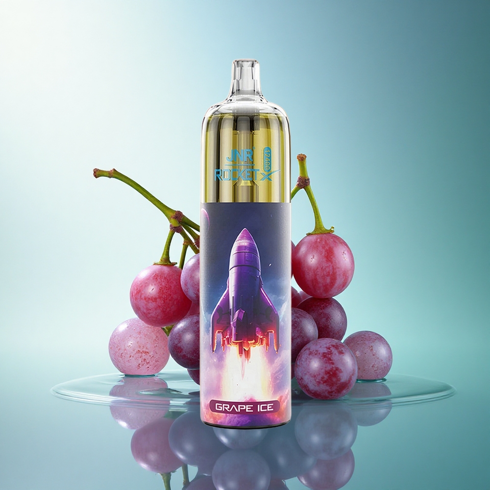 JNR Rocket-X 12400 Grape Ice Mesh Coil Adjustable Airflow