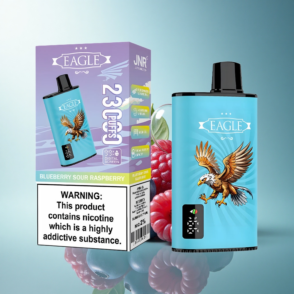 JNR EAGLE Smart 23000 Blueberry Sour Raspberry Digital Screen 750mAh