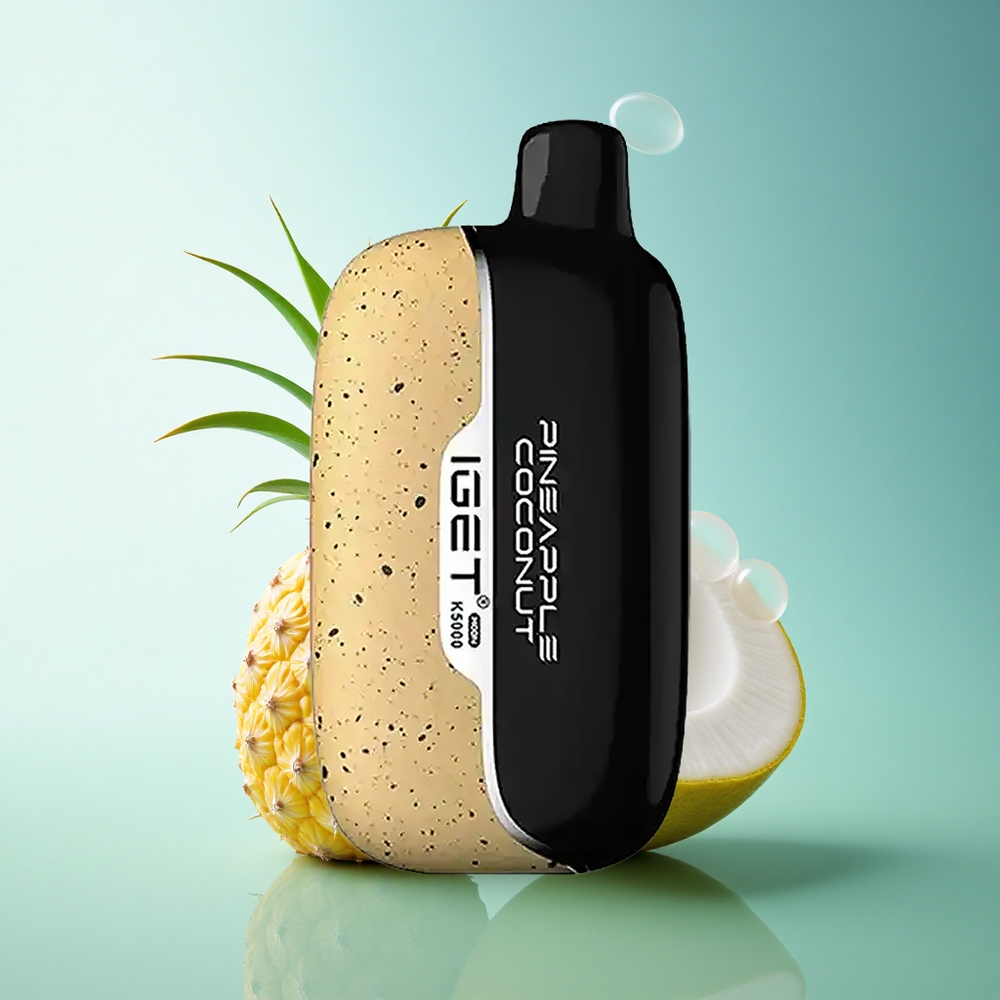 IGET Moon K5000 Puffs Pineapple Coconut Mesh Coil 1.35 Ohm