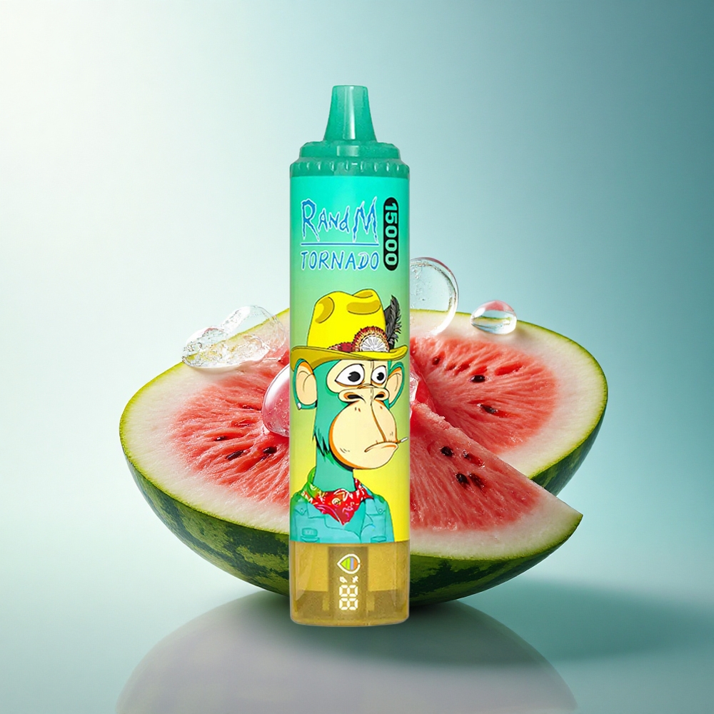 RandM Fumot Tornado 15000 Puffs Watermelon Ice 25ml 850mAh Mesh Coil