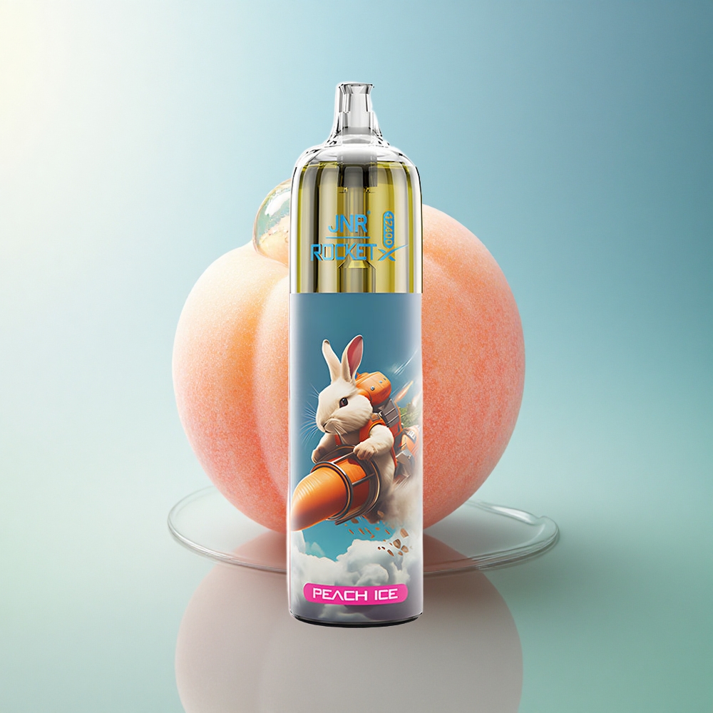 JNR Rocket-X 12400 Peach Ice Mesh Coil 850mAh Adjustable Airflow