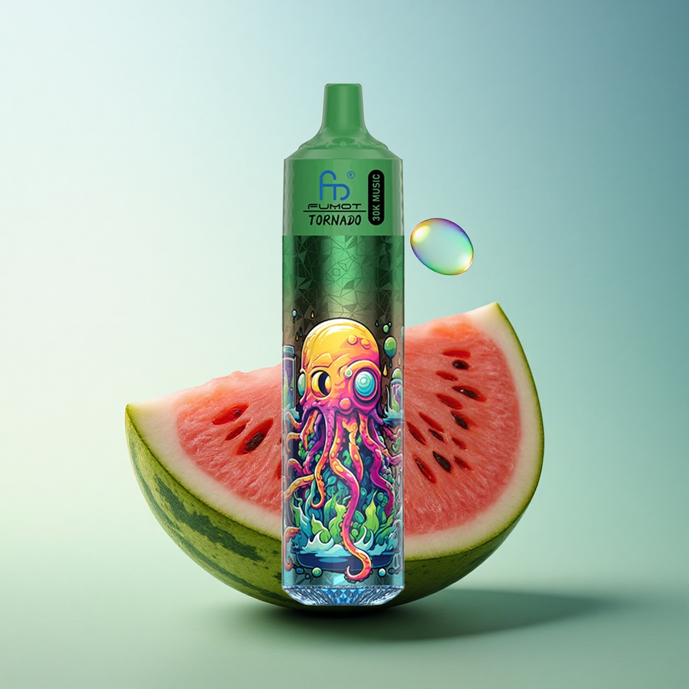 Fumot Randm Tornado 30000 Puffs Watermelon Cantaloupe 30mL 5% Nicotine 600mAh