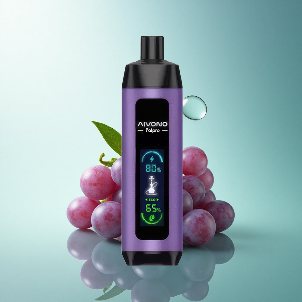 Aivono Aim Fatpro 22000 Puffs Grape Mint 600mAh 5% Nicotine