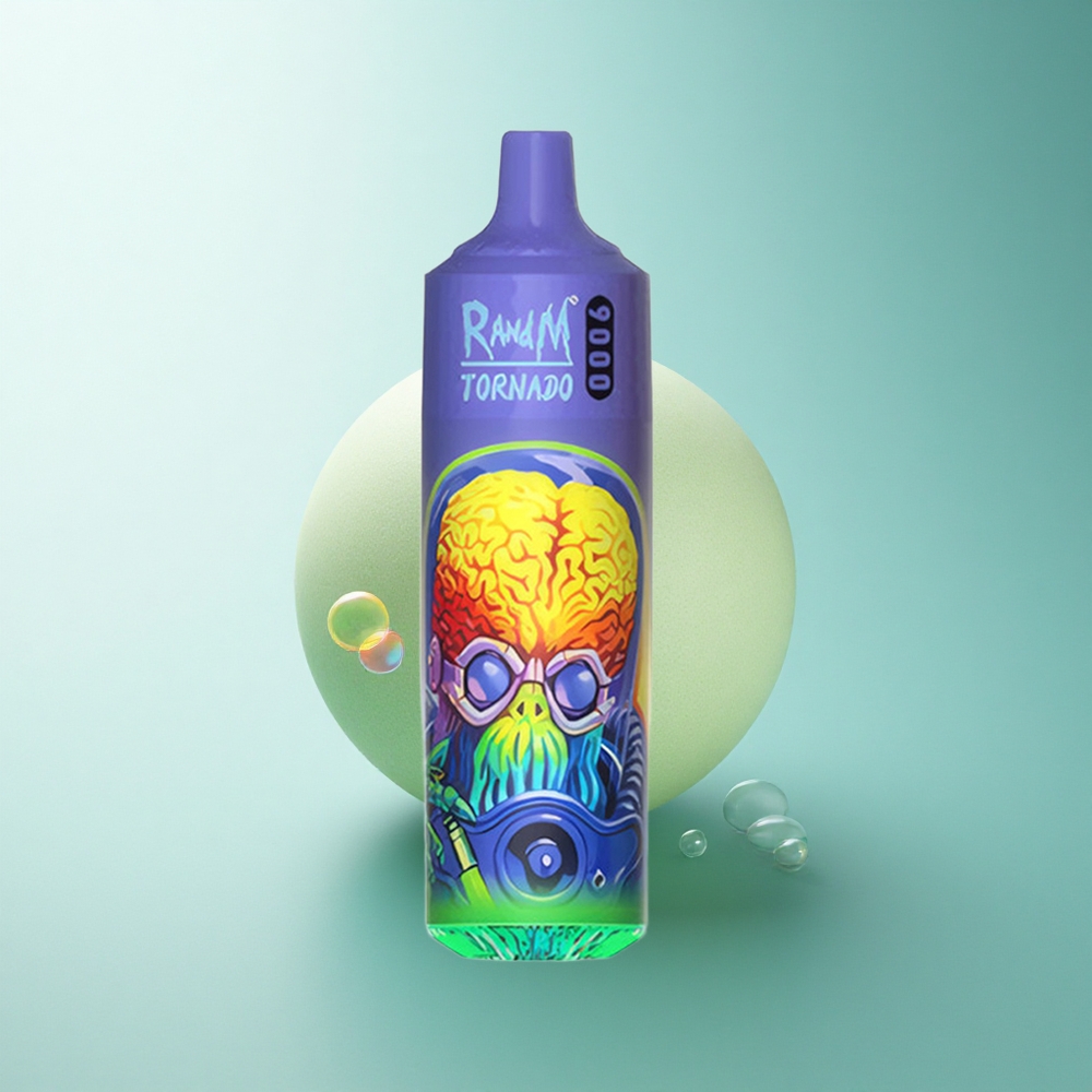 RandM Fumot Tornado 9000 Puffs Cool Mint 18mL Mesh RGB