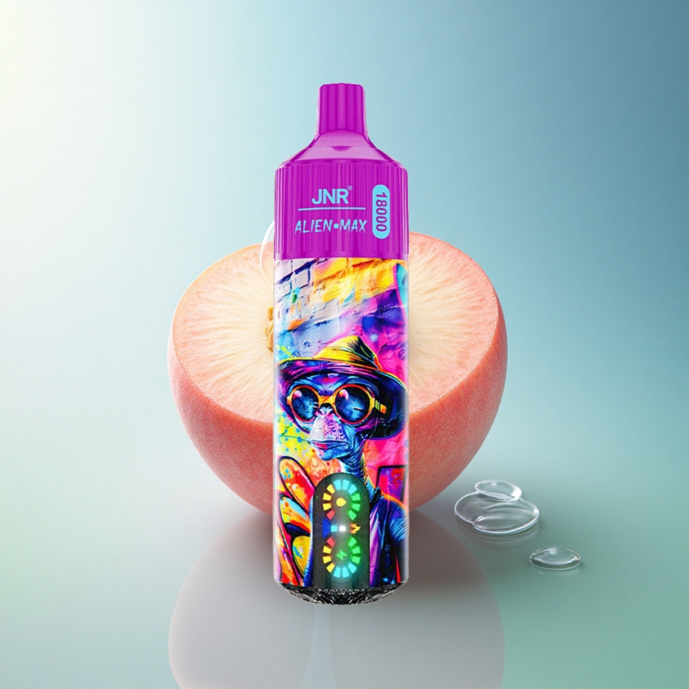 JNR Alien Max 18000 Peach Blueberry Candy Dual Mesh 850mAh