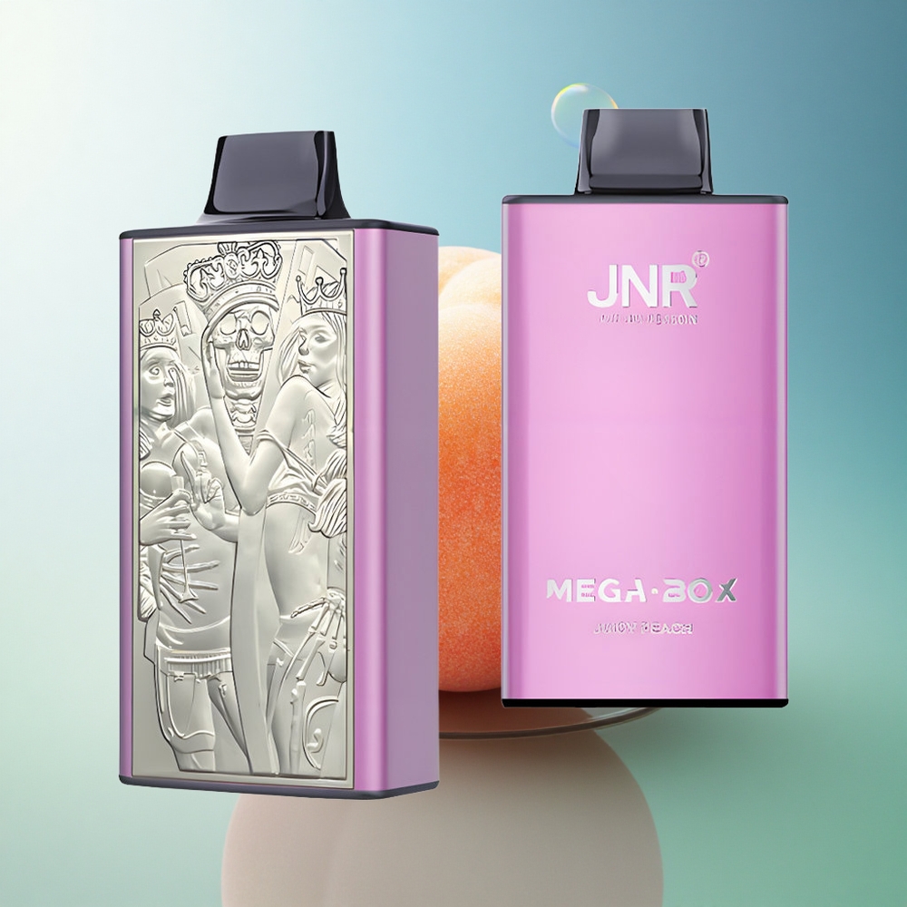 JNR Mega Box 25000 Juicy Peach Dual Mesh 850mAh