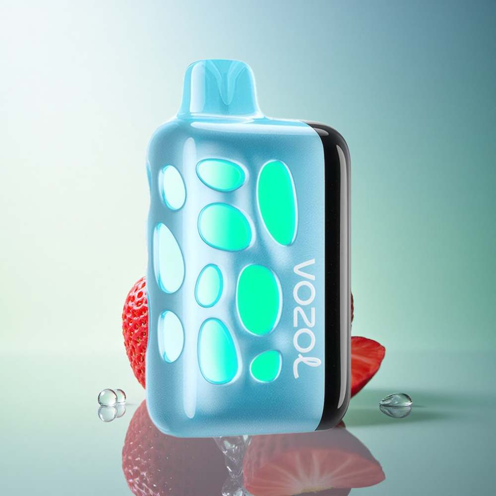 VOZOL RAVE 40000 Puffs Cherry Strawberry Vibrant Glow 1000mAh